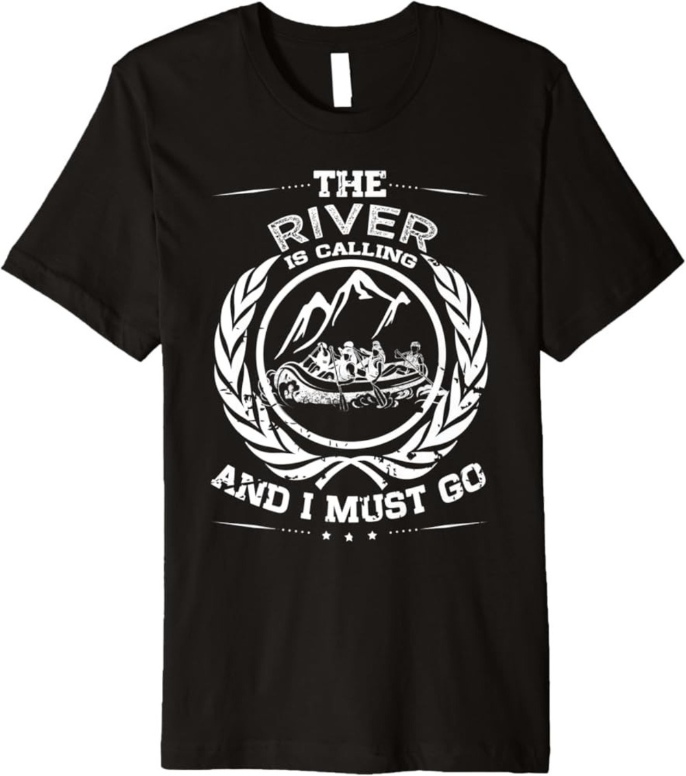 Whitewater Rafting River Raft Look T Shirt